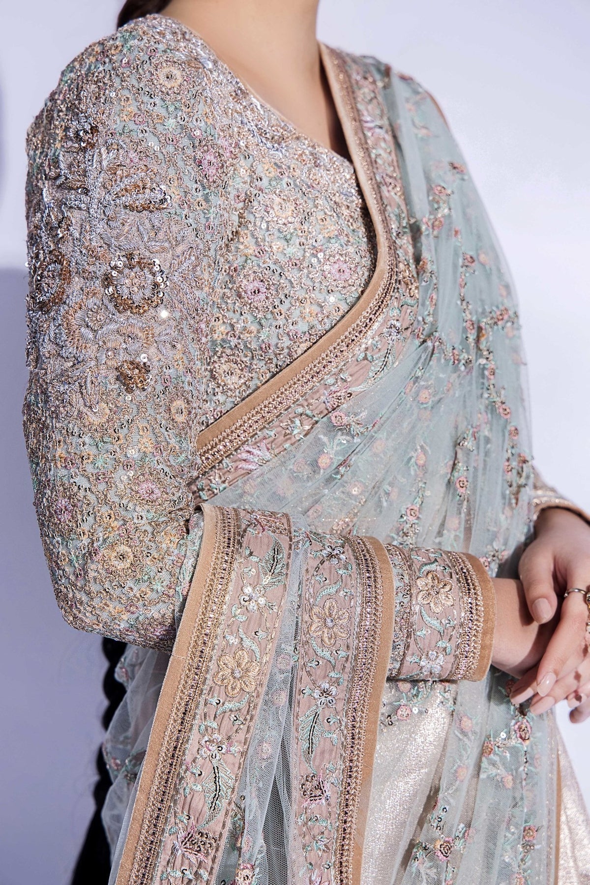 Fahad Hussayn | Formals 2024 | KRIOK by Fahad Hussayn - Designer Dress - Type: Ladies Clothes - Available at Libayah - 100% Original
