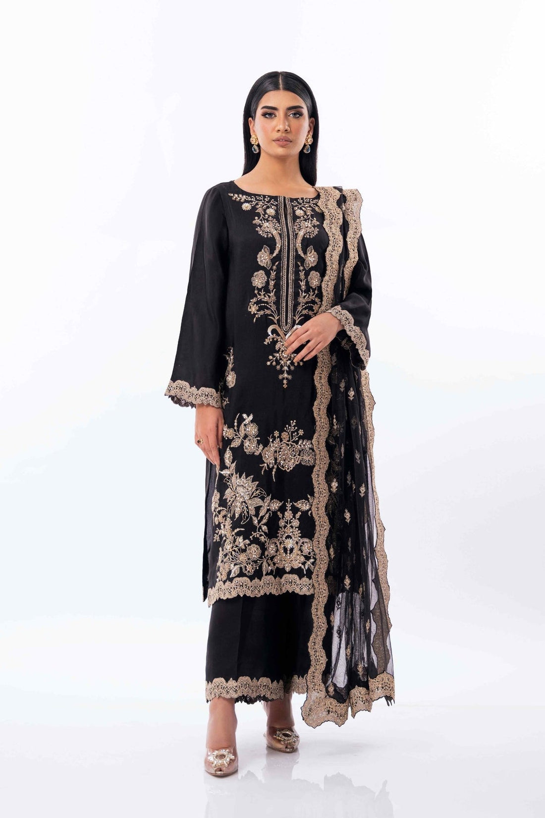 Fahad Hussayn | Luxury Pret | Noika by Fahad Hussayn - Designer Dress - Type: Ladies Clothes - Available at Libayah - 100% Original