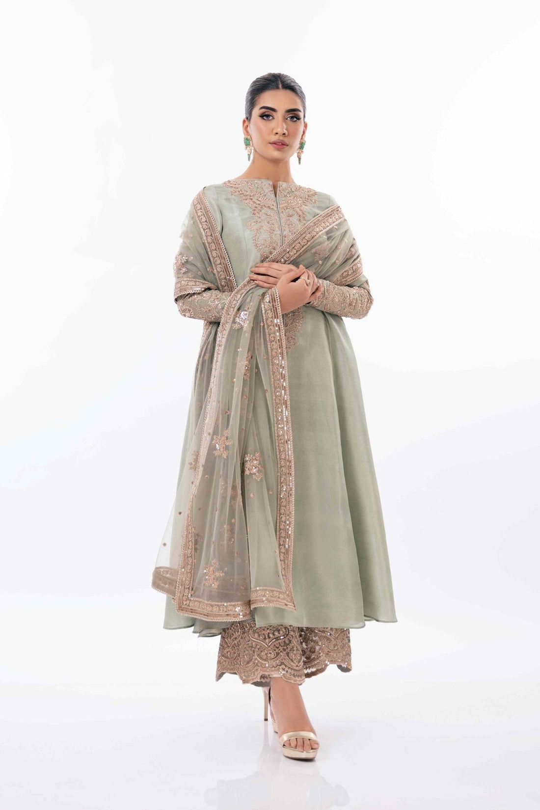 Fahad Hussayn | Luxury Pret | Zanar by Fahad Hussayn - Designer Dress - Type: Ladies Clothes - Available at Libayah - 100% Original