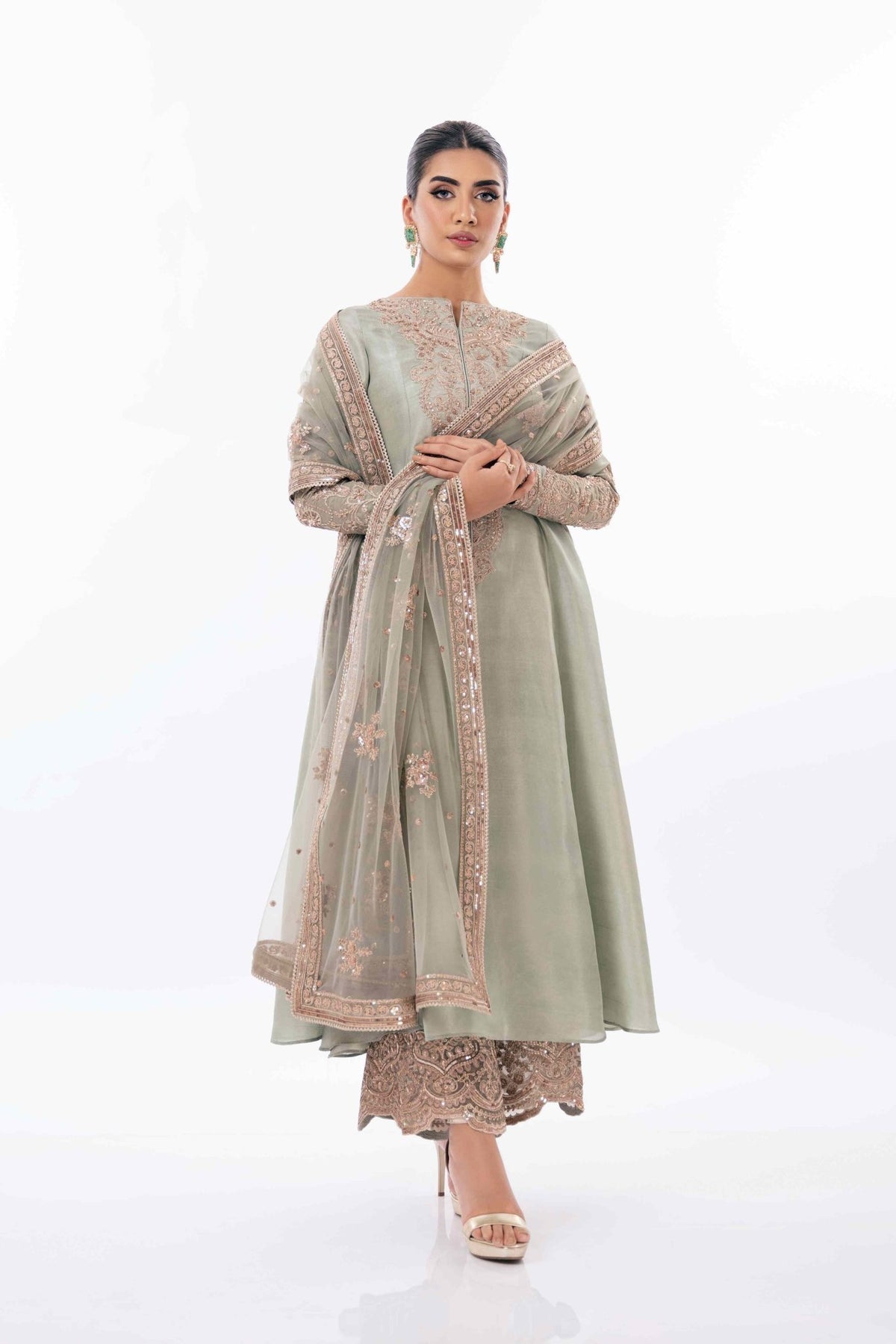 Fahad Hussayn | Luxury Pret | Zanar by Fahad Hussayn - Designer Dress - Type: Ladies Clothes - Available at Libayah - 100% Original