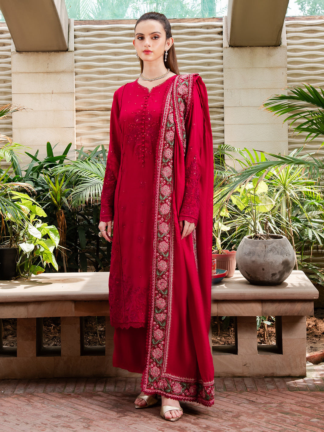 Faiza Faisal | Signature Pret |  RUBY by Faiza Faisal - Designer Dress - Type: Ladies Clothes - Available at Libayah - 100% Original