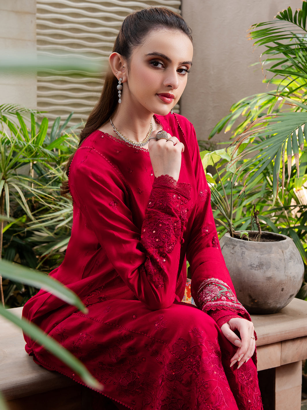 Faiza Faisal | Signature Pret |  RUBY by Faiza Faisal - Designer Dress - Type: Ladies Clothes - Available at Libayah - 100% Original