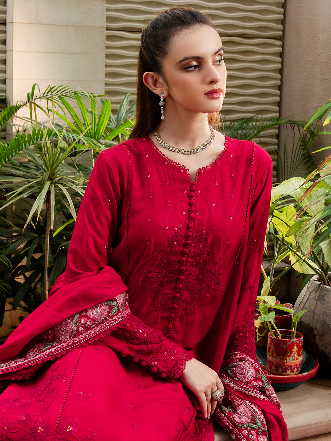 Faiza Faisal | Signature Pret |  RUBY by Faiza Faisal - Designer Dress - Type: Ladies Clothes - Available at Libayah - 100% Original