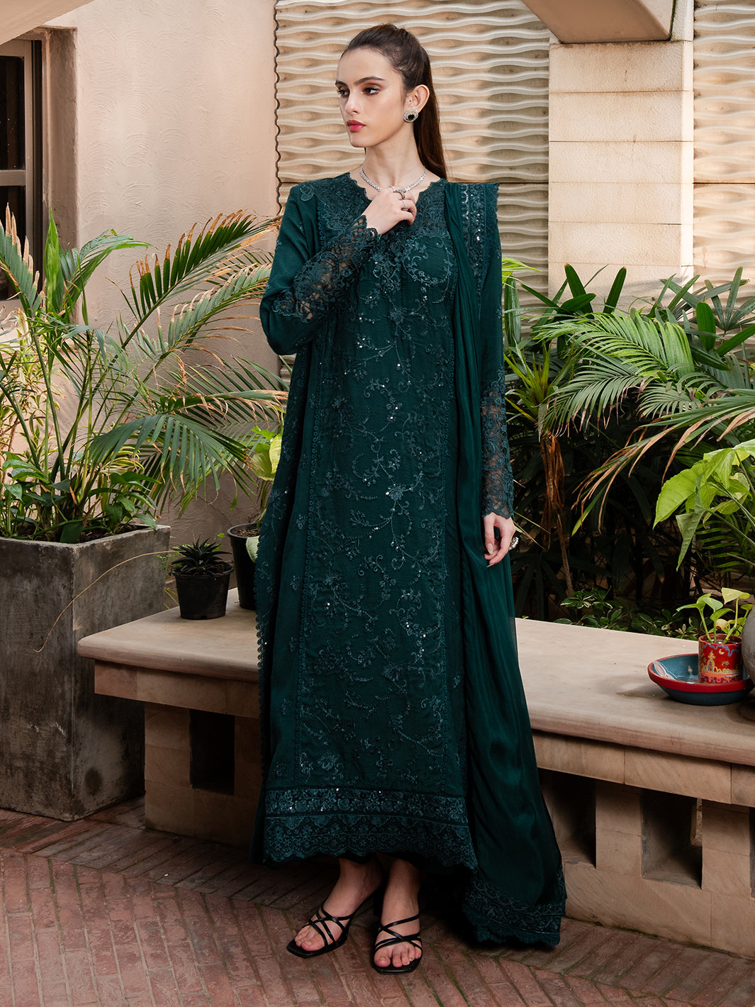 Faiza Faisal | Signature Pret |  ARORA by Faiza Faisal - Designer Dress - Type: Ladies Clothes - Available at Libayah - 100% Original