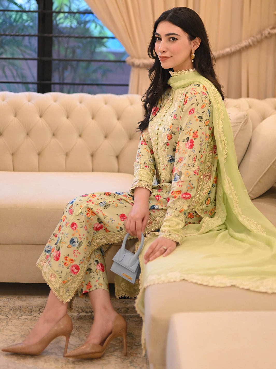 Faiza Faisal | Signature Pret |  FLORA by Faiza Faisal - Designer Dress - Type: Ladies Clothes - Available at Libayah - 100% Original