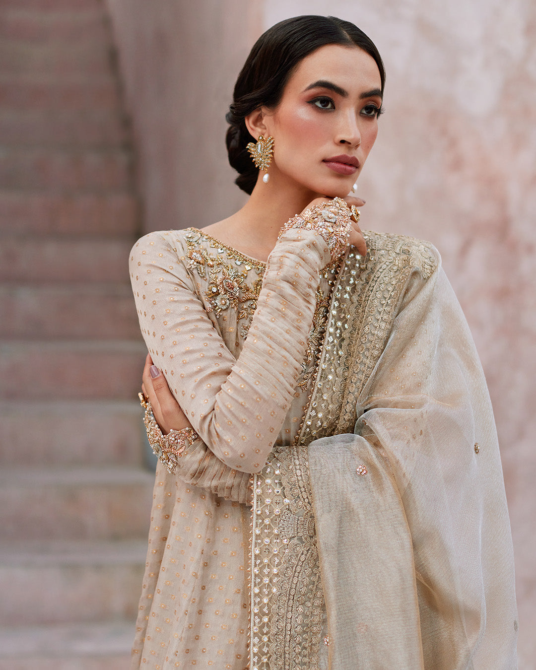 Faiza Saqlain | Aurnia Spring Festive Edit 24 | Moira by Faiza Saqlain - Designer Dress - Type: Ladies Clothes - Available at Libayah - 100% Original