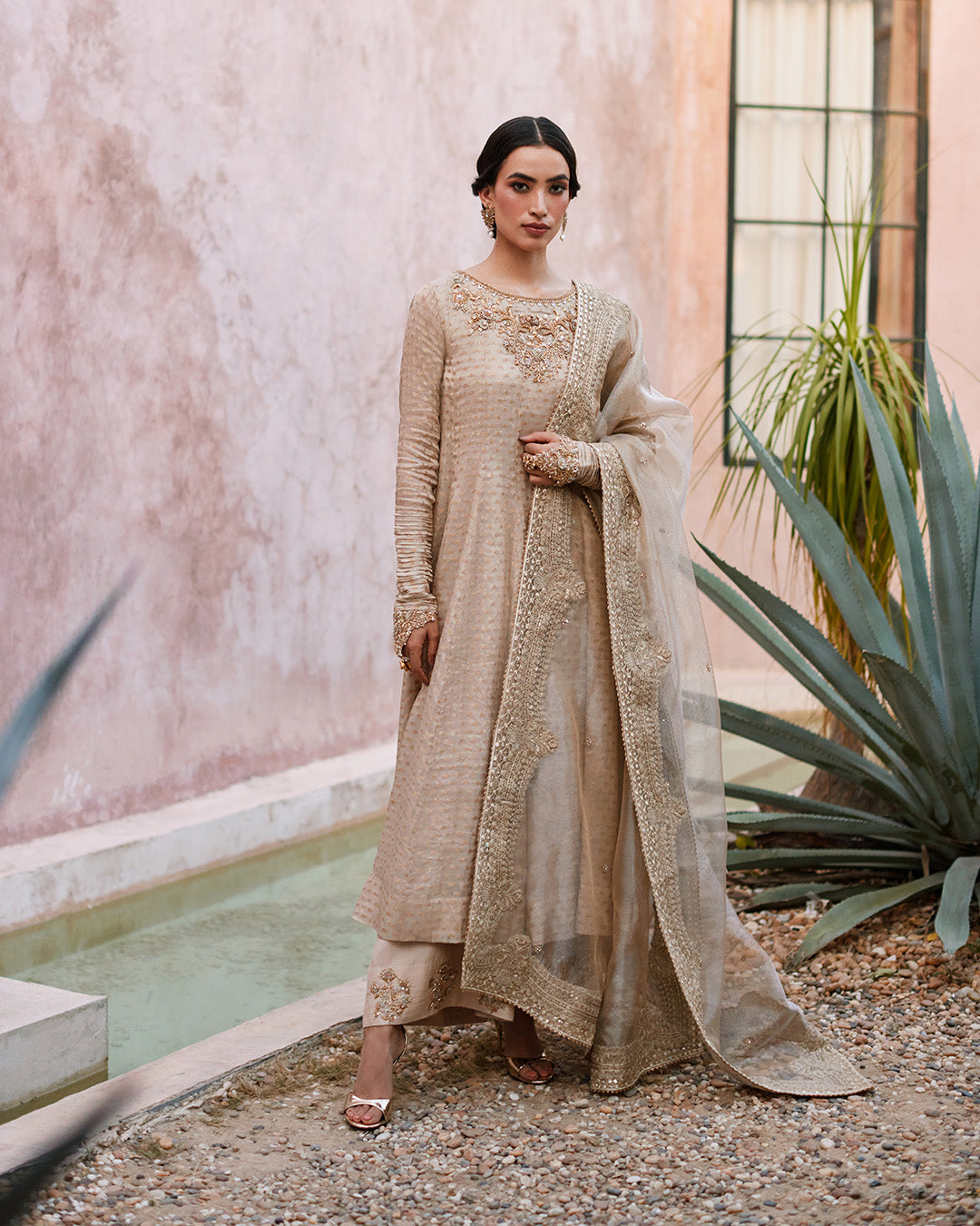Faiza Saqlain | Aurnia Spring Festive Edit 24 | Moira by Faiza Saqlain - Designer Dress - Type: Ladies Clothes - Available at Libayah - 100% Original