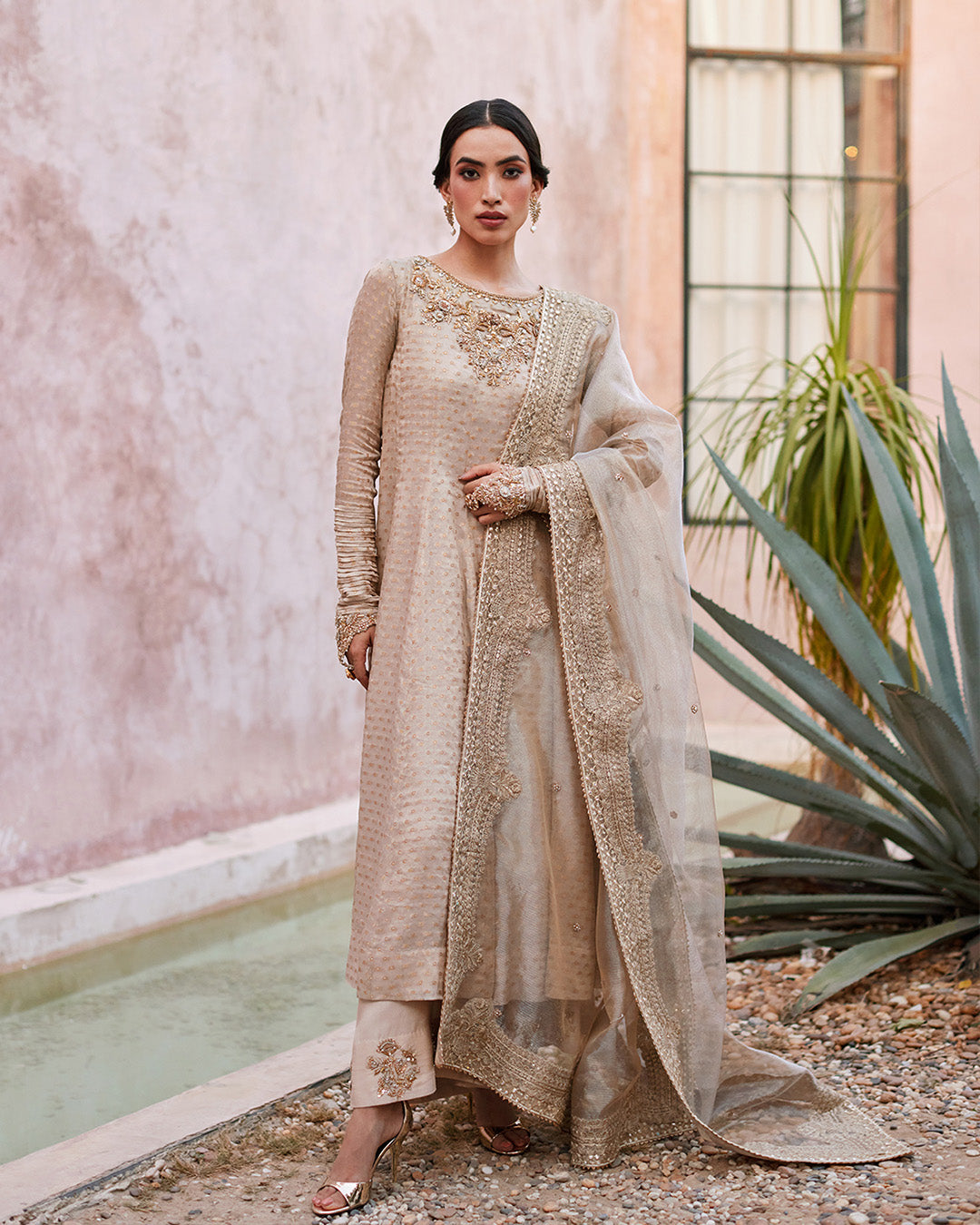 Faiza Saqlain | Aurnia Spring Festive Edit 24 | Moira by Faiza Saqlain - Designer Dress - Type: Ladies Clothes - Available at Libayah - 100% Original