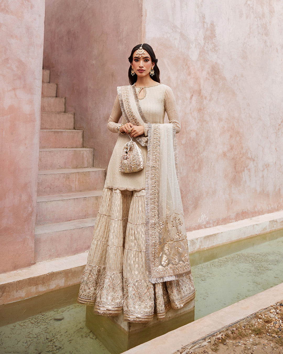 Faiza Saqlain | Aurnia Spring Festive Edit 24 | Kaia by Faiza Saqlain - Designer Dress - Type: Ladies Clothes - Available at Libayah - 100% Original