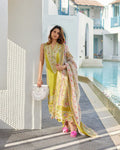 Faiza Saqlain | Liliana Luxury Lawn 24 | Estera by Faiza Saqlain - Designer Dress  - Type : Ladies Clothes - Available at Libayah - 100% Original 