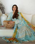Faiza Saqlain | Liliana Luxury Lawn 24 | Galina by Faiza Saqlain - Designer Dress  - Type : Ladies Clothes - Available at Libayah - 100% Original 