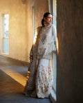 Faiza Saqlain | Liliana Luxury Lawn 24 | Mirhana by Faiza Saqlain - Designer Dress  - Type : Ladies Clothes - Available at Libayah - 100% Original 