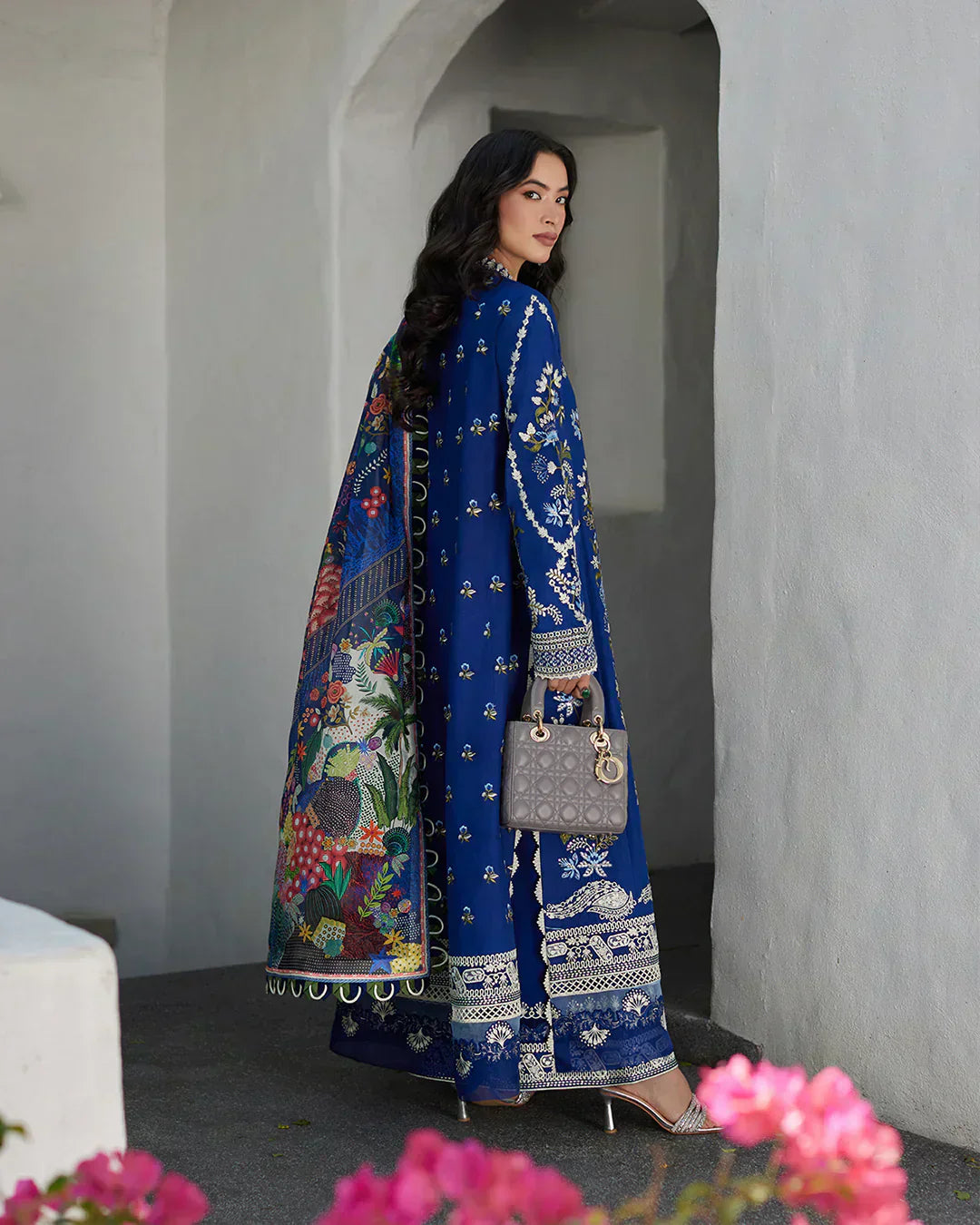 Faiza Saqlain | Liliana Luxury Lawn 24 | Veira by Faiza Saqlain - Designer Dress  - Type : Ladies Clothes - Available at Libayah - 100% Original 