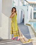 Faiza Saqlain | Liliana Luxury Lawn 24 | Estera by Faiza Saqlain - Designer Dress  - Type : Ladies Clothes - Available at Libayah - 100% Original 