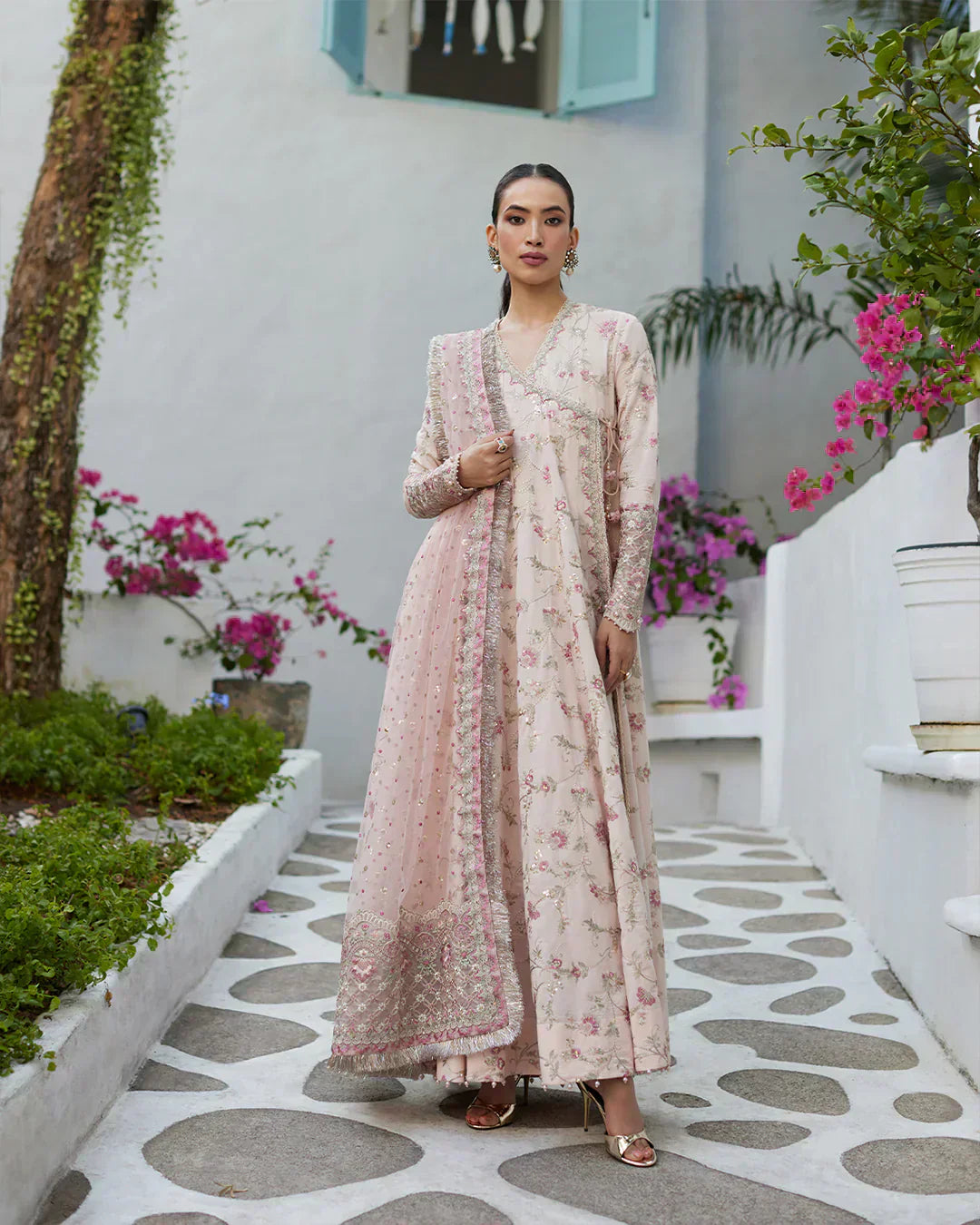 Faiza Saqlain | Liliana Luxury Lawn 24 | Karine by Faiza Saqlain - Designer Dress  - Type : Ladies Clothes - Available at Libayah - 100% Original 