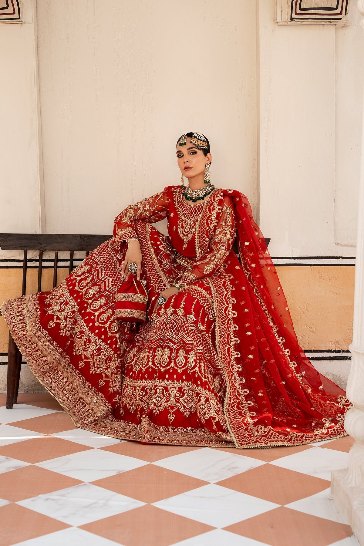 Rajwani | Luxury Formals | REET by Rajwani - Designer Dress - Type: Ladies Clothes - Available at Libayah - 100% Original