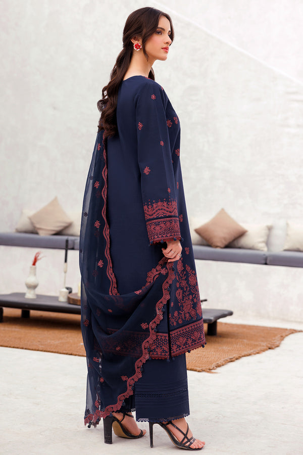 Farasha | Bahaar Embroidered Lawn | Cobalt Charm by Farasha - Designer Dress - Type: Ladies Clothes - Available at Libayah - 100% Original