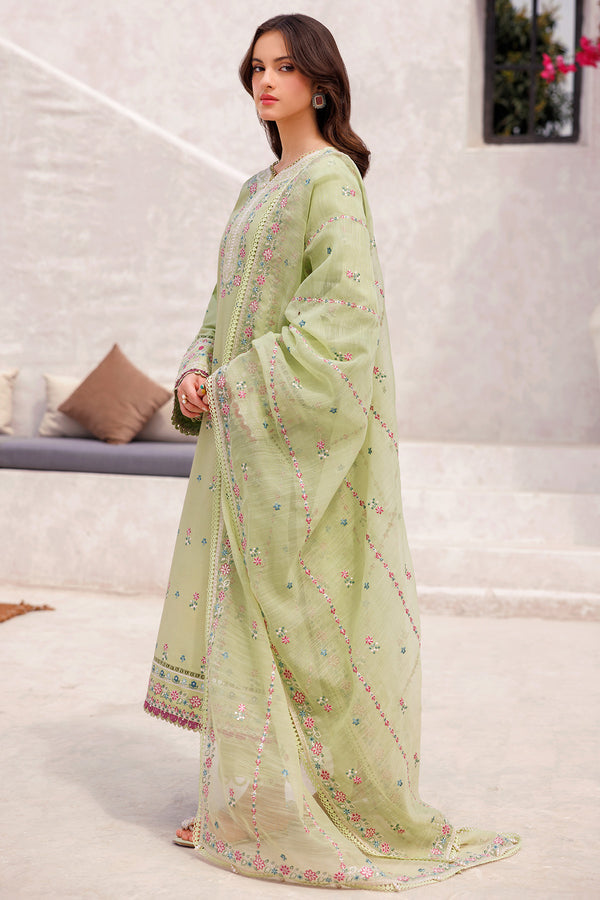 Farasha | Bahaar Embroidered Lawn | Tropical Orchid by Farasha - Designer Dress - Type: Ladies Clothes - Available at Libayah - 100% Original