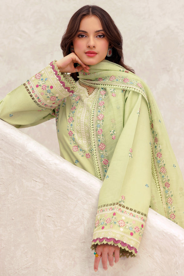 Farasha | Bahaar Embroidered Lawn | Tropical Orchid by Farasha - Designer Dress - Type: Ladies Clothes - Available at Libayah - 100% Original