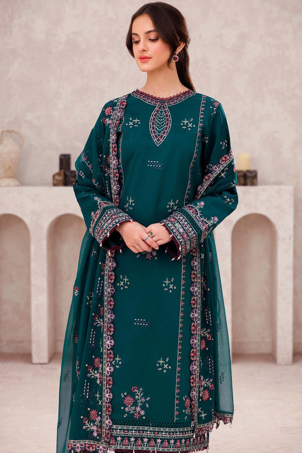 Farasha | Bahaar Embroidered Lawn | Jade Bliss by Farasha - Designer Dress - Type: Ladies Clothes - Available at Libayah - 100% Original