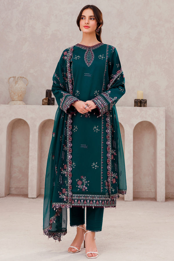 Farasha | Bahaar Embroidered Lawn | Jade Bliss by Farasha - Designer Dress - Type: Ladies Clothes - Available at Libayah - 100% Original