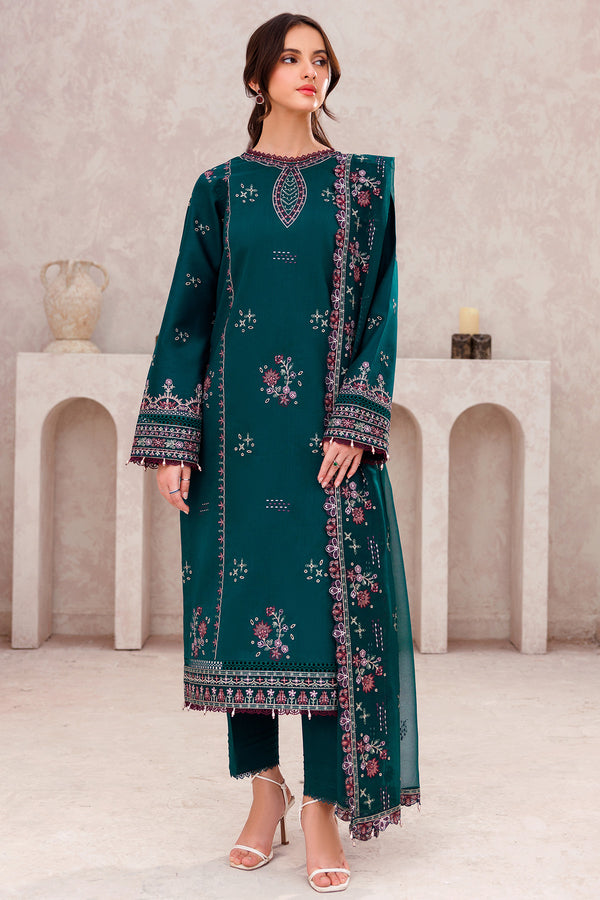Farasha | Bahaar Embroidered Lawn | Jade Bliss by Farasha - Designer Dress - Type: Ladies Clothes - Available at Libayah - 100% Original