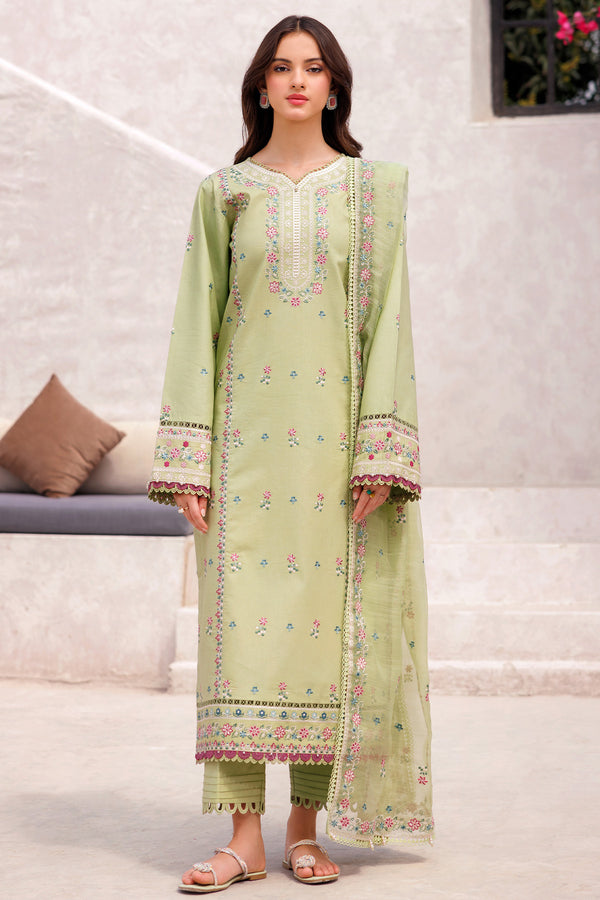 Farasha | Bahaar Embroidered Lawn | Tropical Orchid by Farasha - Designer Dress - Type: Ladies Clothes - Available at Libayah - 100% Original