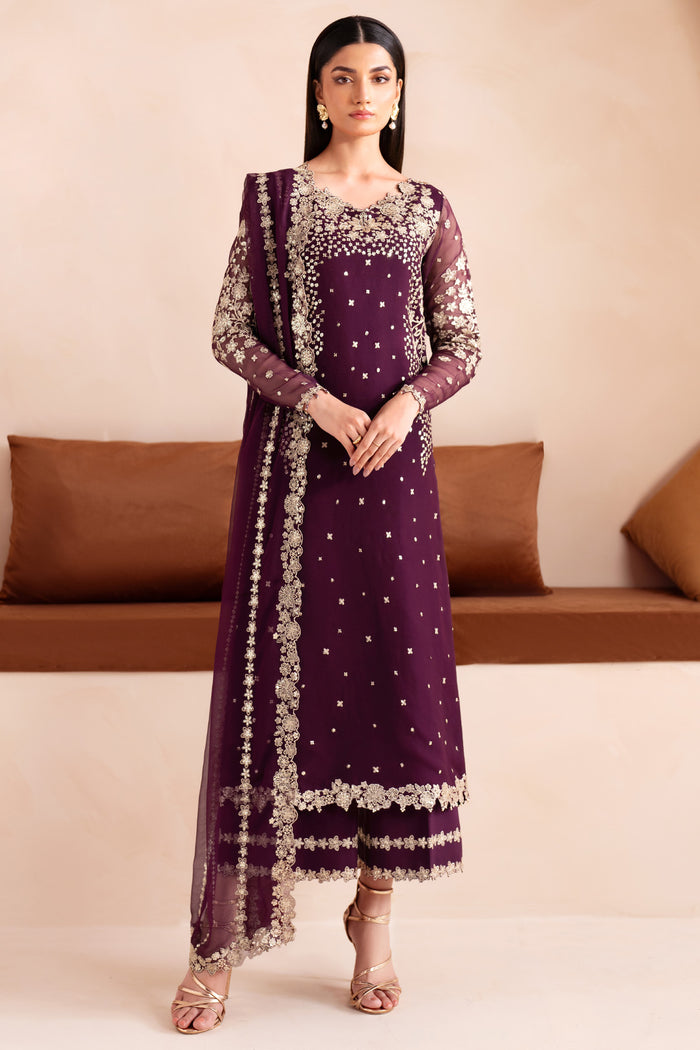 Farasha | Lumiere Formals | Mulberry by Farasha - Designer Dress - Type: Ladies Clothes - Available at Libayah - 100% Original