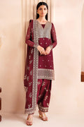 Farasha | Lumiere Formals | Carmine by Farasha - Designer Dress - Type: Ladies Clothes - Available at Libayah - 100% Original