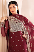 Farasha | Lumiere Formals | Carmine by Farasha - Designer Dress - Type: Ladies Clothes - Available at Libayah - 100% Original