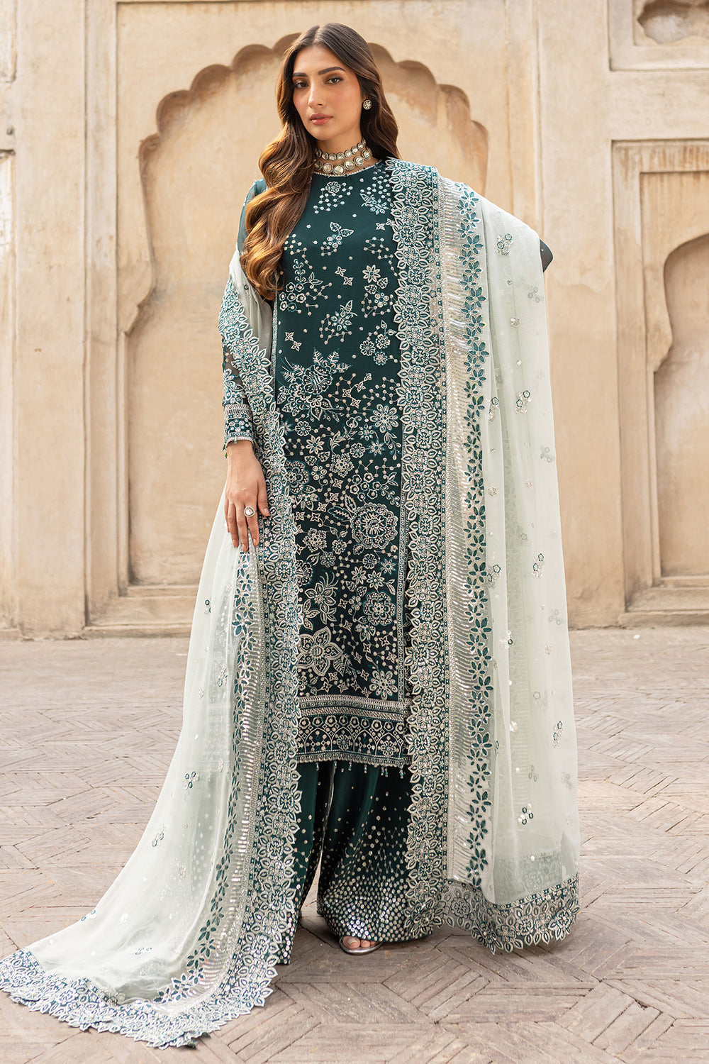 Farasha | Ritzier Wedding Formals |  Teal Dreams by Farasha - Designer Dress - Type: Ladies Clothes - Available at Libayah - 100% Original