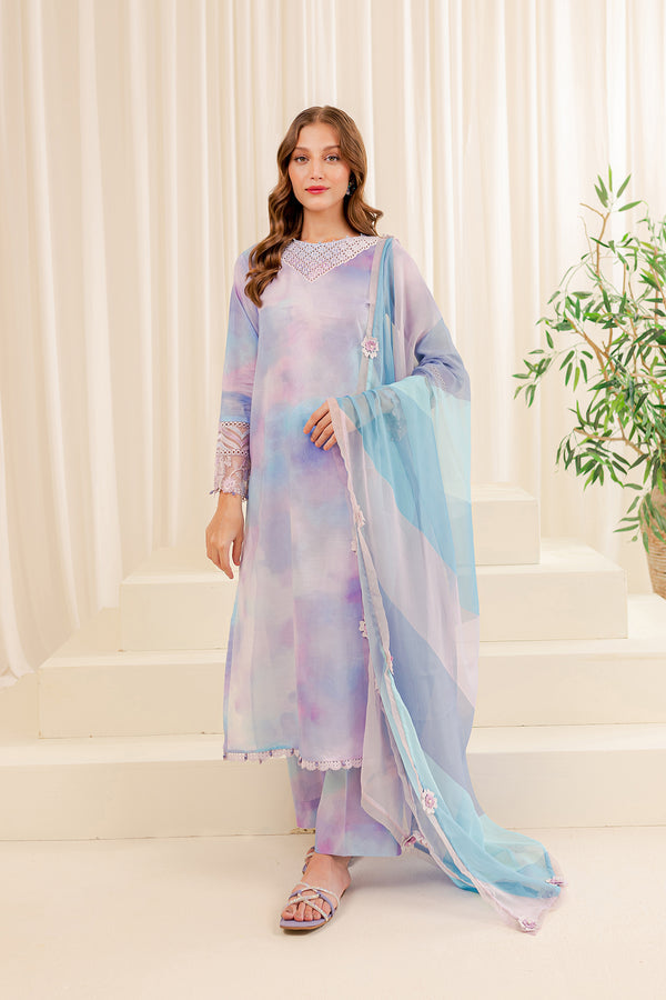 Farasha | Printed Essentials | SNOWY DOVE by Farasha - Designer Dress - Type: Ladies Clothes - Available at Libayah - 100% Original