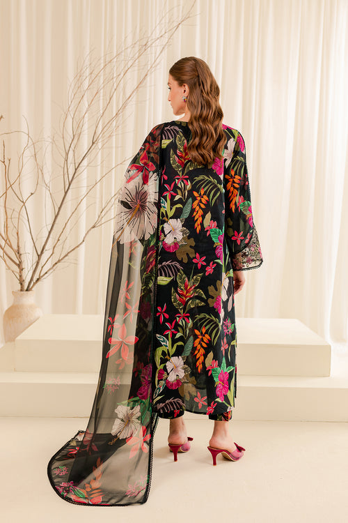 Farasha | Printed Essentials | EBONY PASSION by Farasha - Designer Dress - Type: Ladies Clothes - Available at Libayah - 100% Original