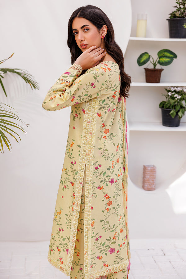 Farasha | Printed Essentials | PASTEL GLEAM by Farasha - Designer Dress - Type: Ladies Clothes - Available at Libayah - 100% Original