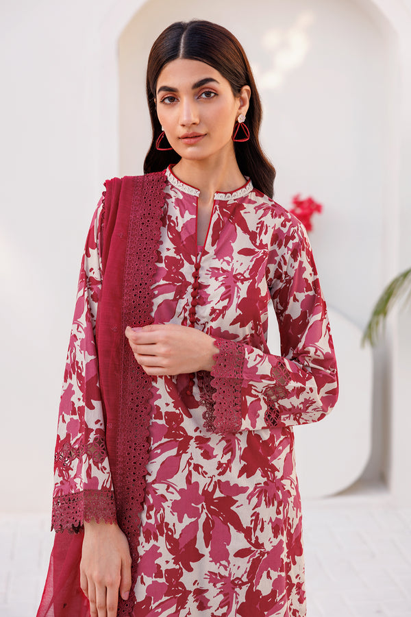 Farasha | Printed Essentials | JASMINE ROSE by Farasha - Designer Dress - Type: Ladies Clothes - Available at Libayah - 100% Original