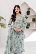 Farasha | Printed Essentials | MINT BREEZE by Farasha - Designer Dress - Type: Ladies Clothes - Available at Libayah - 100% Original