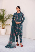 Farasha | Printed Essentials | FLORAL HAZE by Farasha - Designer Dress - Type: Ladies Clothes - Available at Libayah - 100% Original