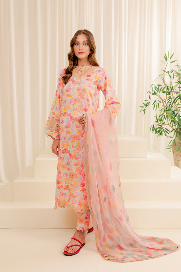 Farasha | Printed Essentials | ETHNIC DEW by Farasha - Designer Dress - Type: Ladies Clothes - Available at Libayah - 100% Original