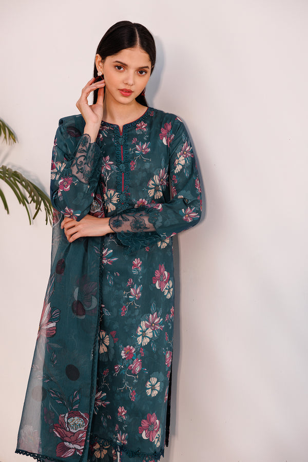 Farasha | Printed Essentials | FLORAL HAZE by Farasha - Designer Dress - Type: Ladies Clothes - Available at Libayah - 100% Original