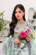 Farasha | Printed Essentials | MINT BREEZE by Farasha - Designer Dress - Type: Ladies Clothes - Available at Libayah - 100% Original