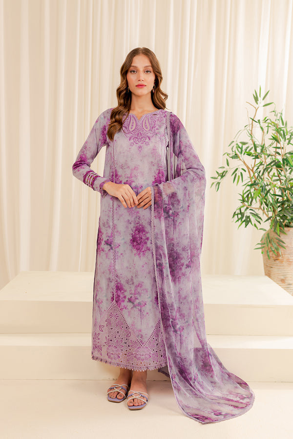Farasha | Printed Essentials | WINESOME GLORY by Farasha - Designer Dress - Type: Ladies Clothes - Available at Libayah - 100% Original