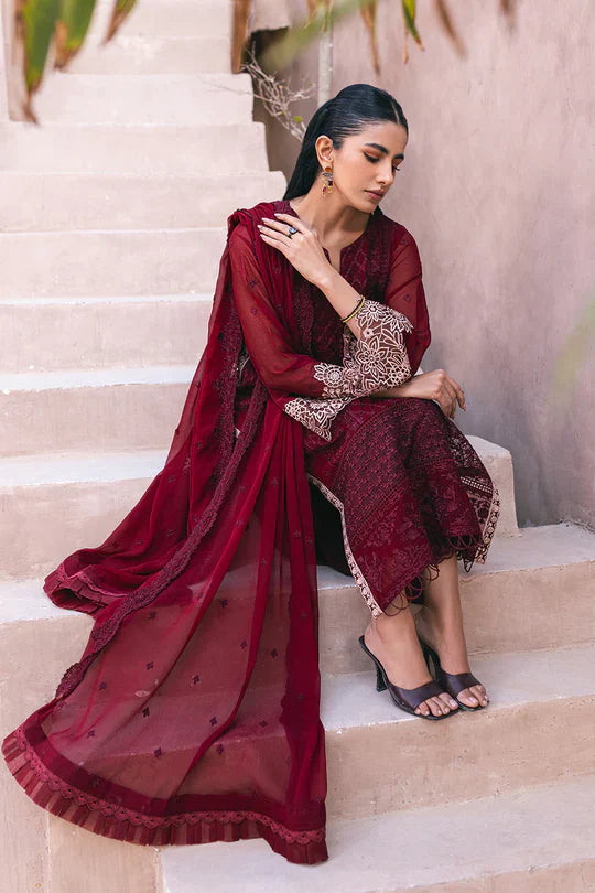 Azure | Embroidered Ensembles 3 Pcs | Fire Lily by Azure - Designer Dress - Type: Ladies Clothes - Available at Libayah - 100% Original