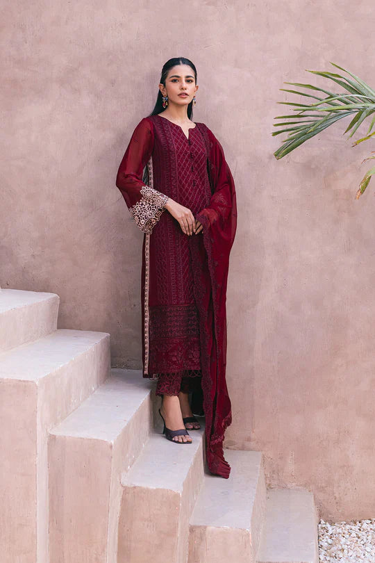 Azure | Embroidered Ensembles 3 Pcs | Fire Lily by Azure - Designer Dress - Type: Ladies Clothes - Available at Libayah - 100% Original