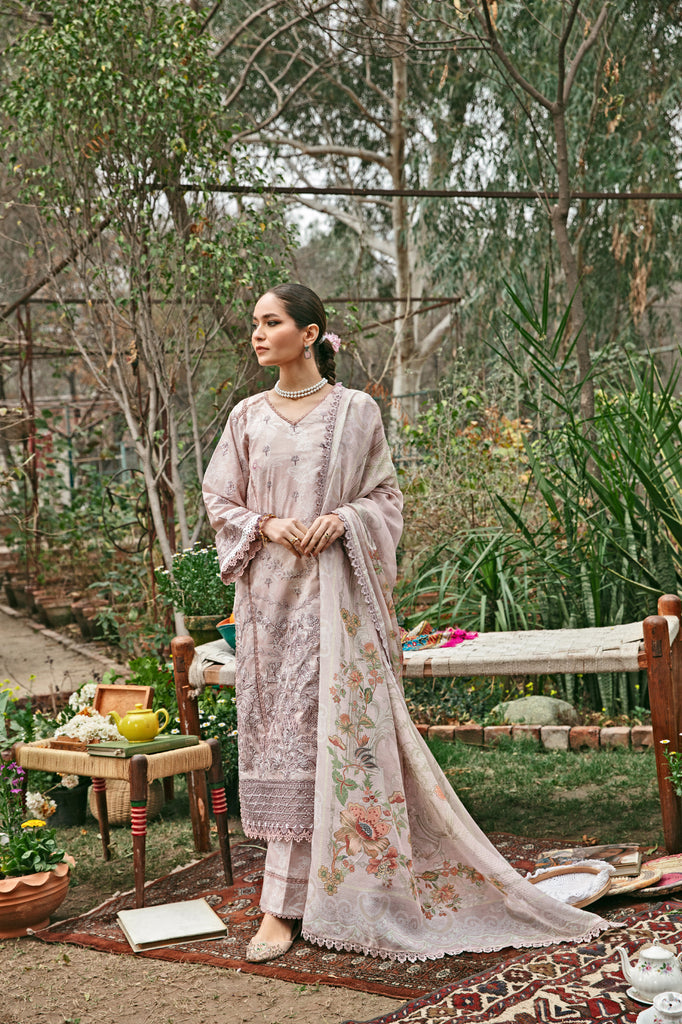 Florent | Luxury Lawn 24 | FFL-8A by Florent - Designer Dress - Type: Ladies Clothes - Available at Libayah - 100% Original