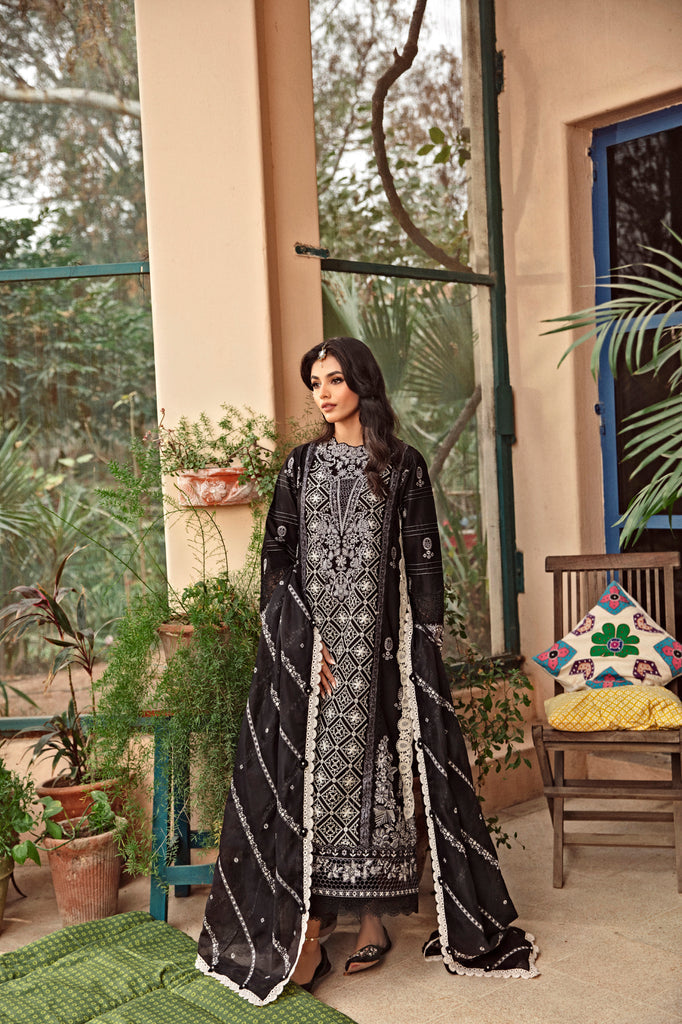 Florent | Luxury Lawn 24 | FFL-6A by Florent - Designer Dress - Type: Ladies Clothes - Available at Libayah - 100% Original