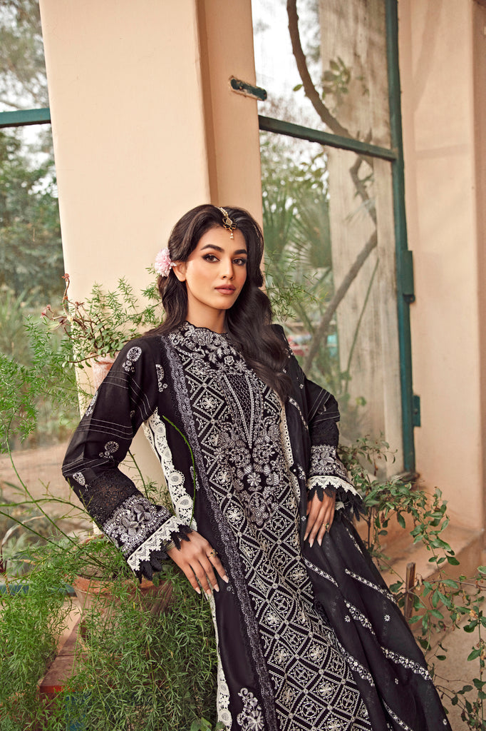Florent | Luxury Lawn 24 | FFL-6A by Florent - Designer Dress - Type: Ladies Clothes - Available at Libayah - 100% Original