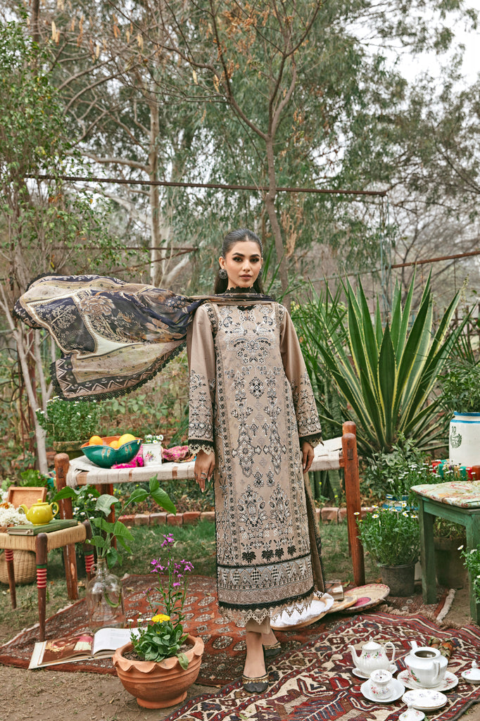 Florent | Luxury Lawn 24 | FFL-5B by Florent - Designer Dress - Type: Ladies Clothes - Available at Libayah - 100% Original
