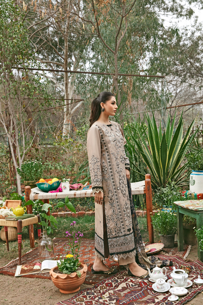 Florent | Luxury Lawn 24 | FFL-5B by Florent - Designer Dress - Type: Ladies Clothes - Available at Libayah - 100% Original