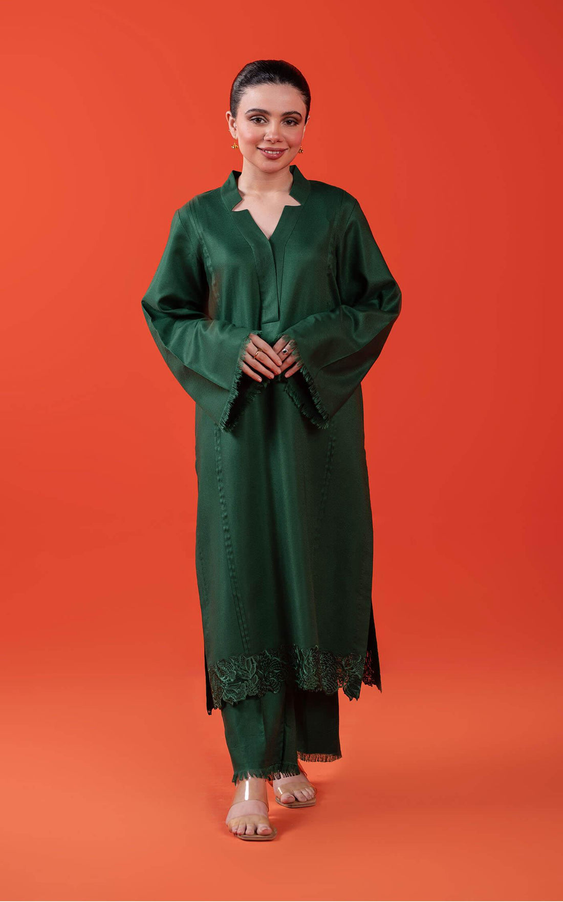 Asifa and Nabeel | Basic Pret 24 | Forest Bloom by Asifa and Nabeel - Designer Dress - Type: Ladies Clothes - Available at Libayah - 100% Original