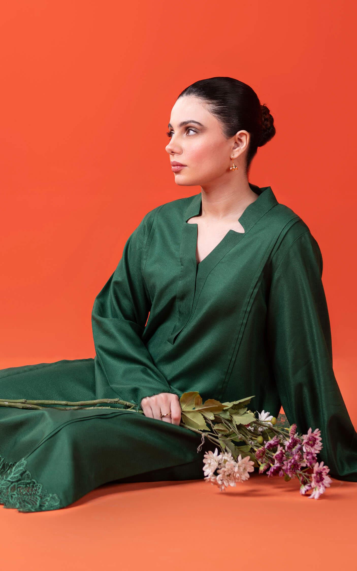Asifa and Nabeel | Basic Pret 24 | Forest Bloom by Asifa and Nabeel - Designer Dress - Type: Ladies Clothes - Available at Libayah - 100% Original